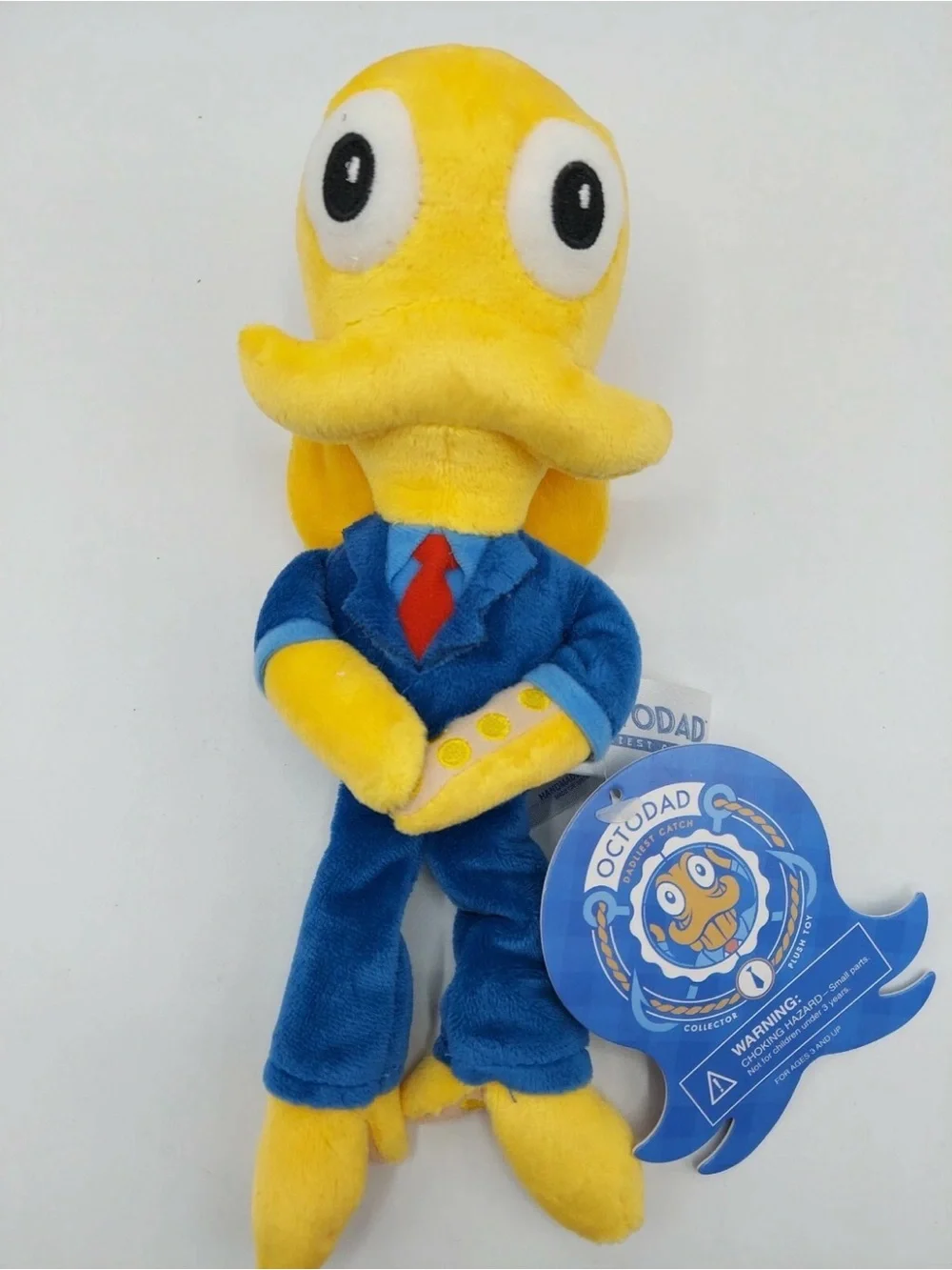 NEW PLUSH DOLL FIGURE OCTODAD OCTOPUS DADLIEST CATCH FANGAMER YOUNG HORSES TOY